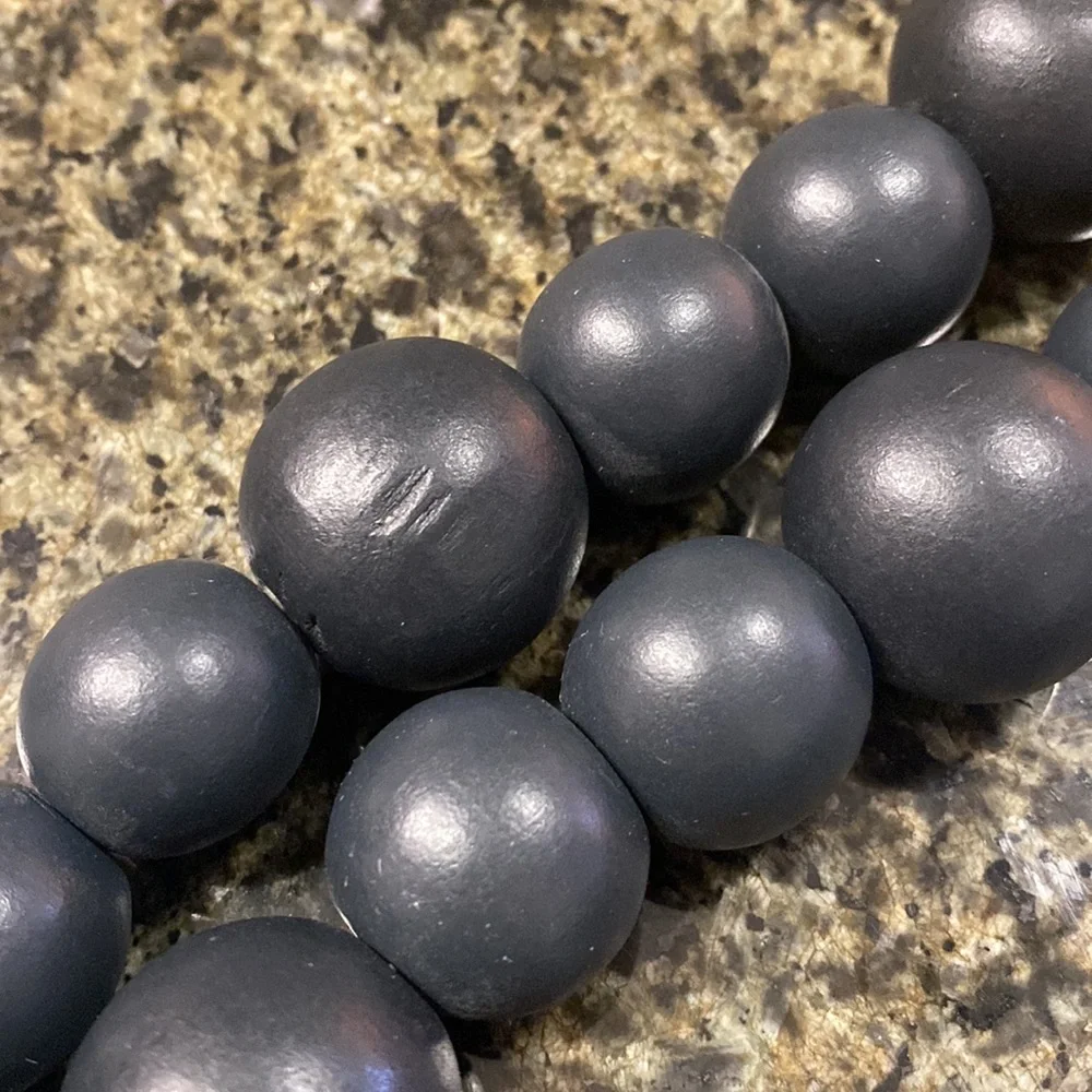 73” Wooden Bead Garland
